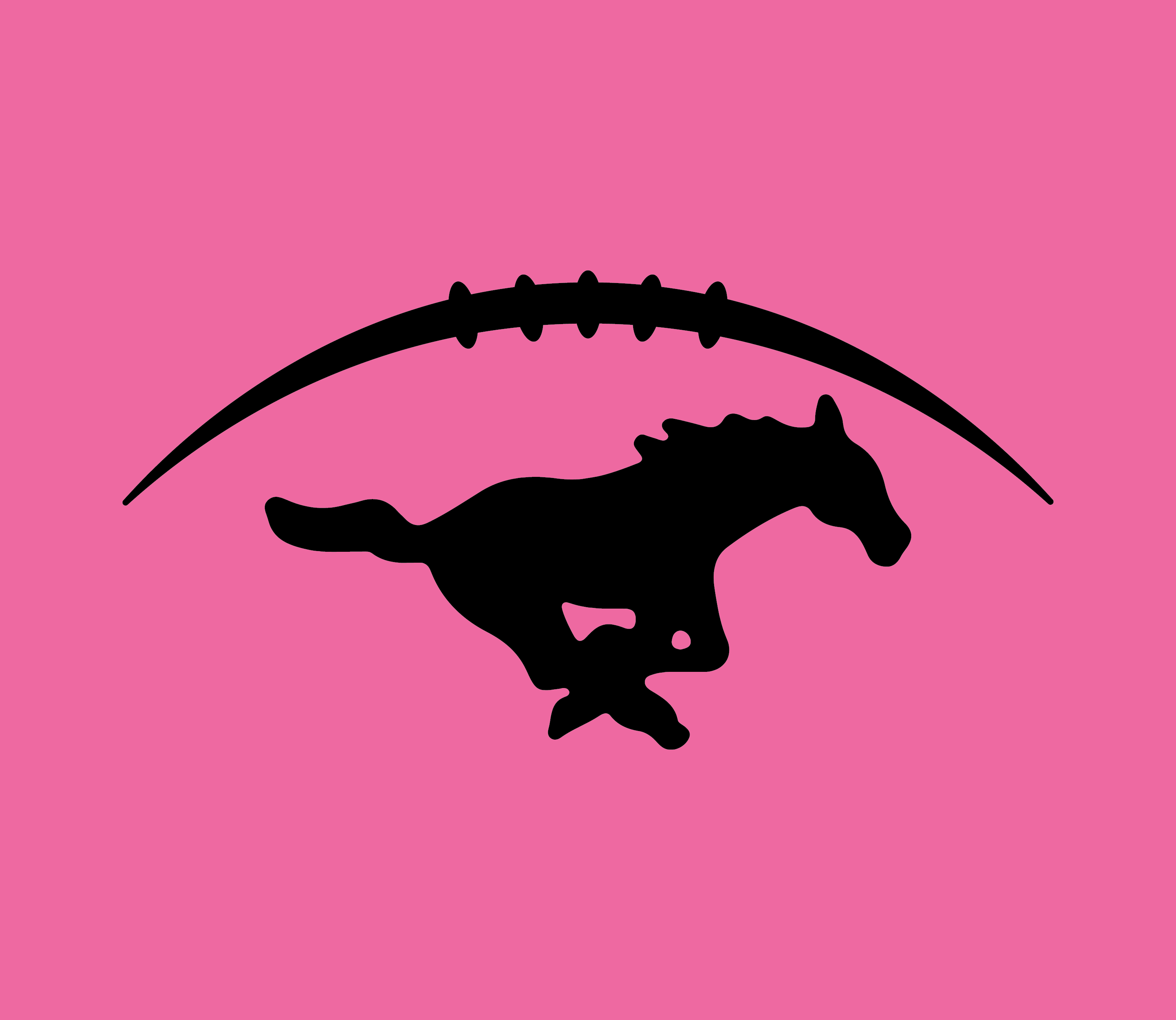 Mustang Football PINK OUT 2023